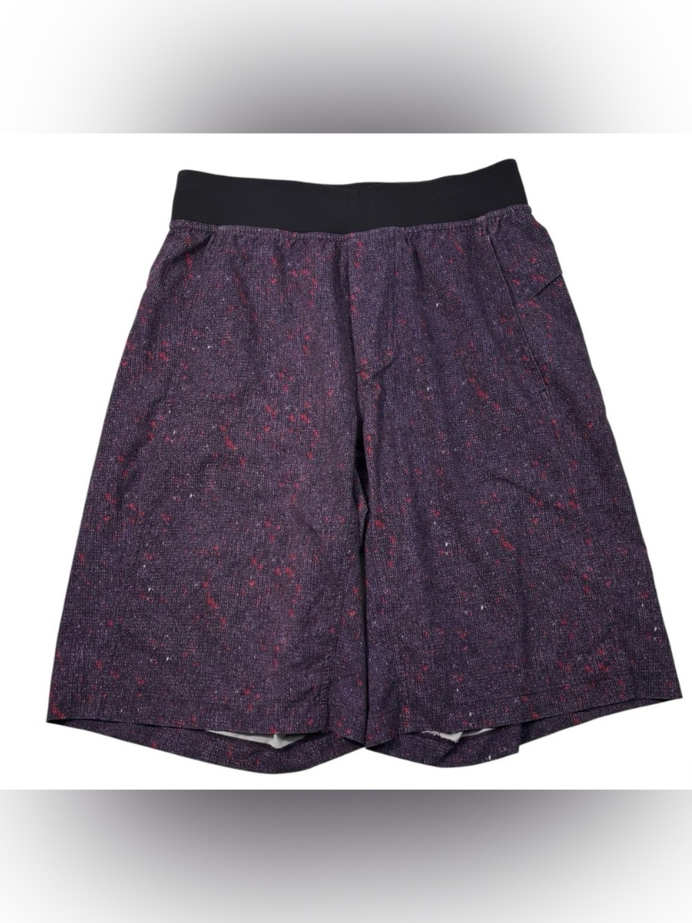Lululemon Starry Night T.H.E. Linerless Training Shorts Sz M